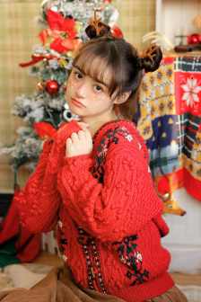 小舞开襟开叉裙鞋子选择图片